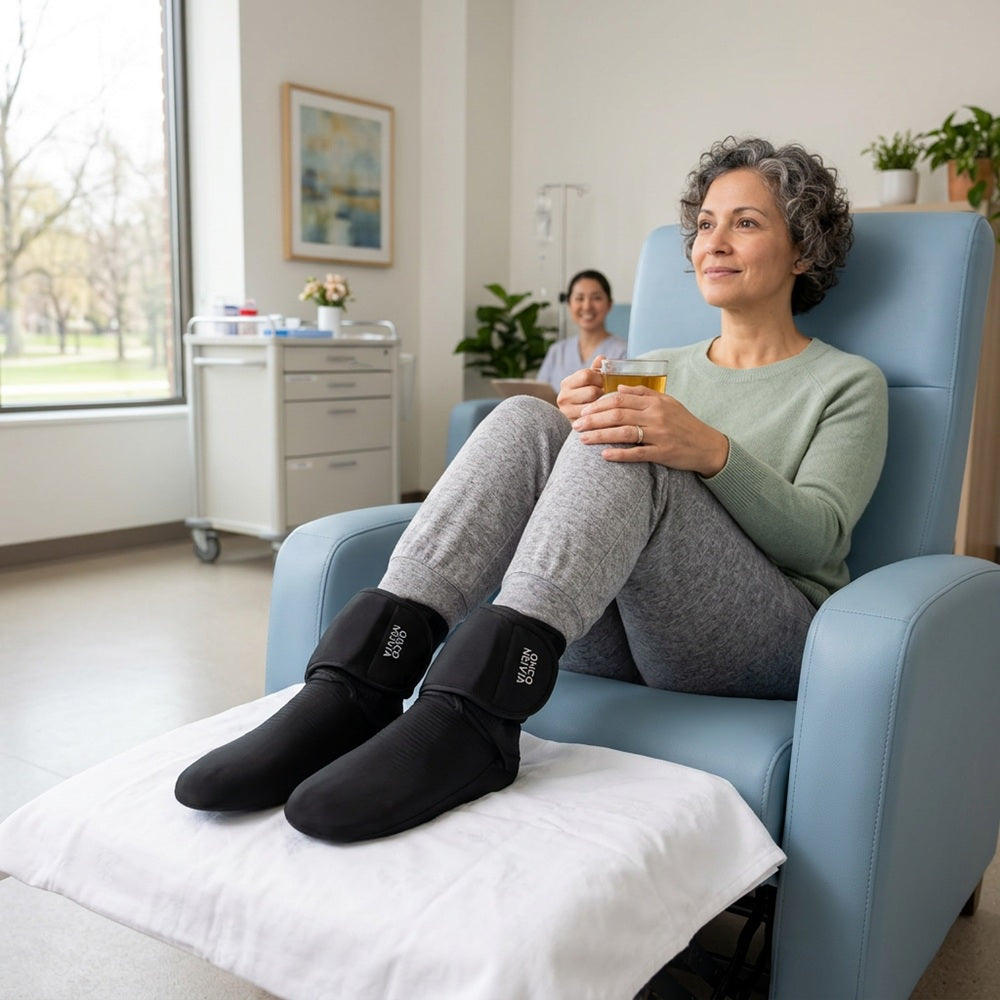 Chemotherapy Cooling Slippers – Foot & Nail Protection