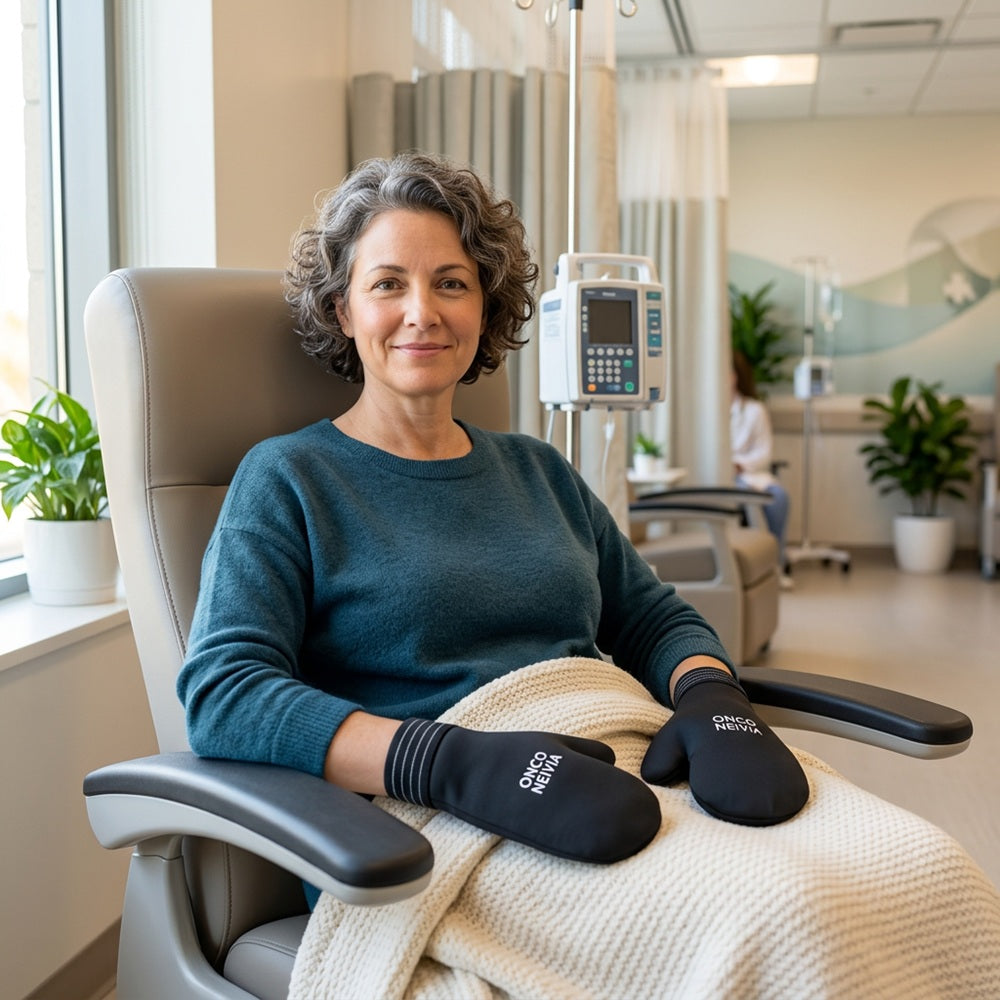Chemotherapy Cooling Gloves – Hand & Nail Protection